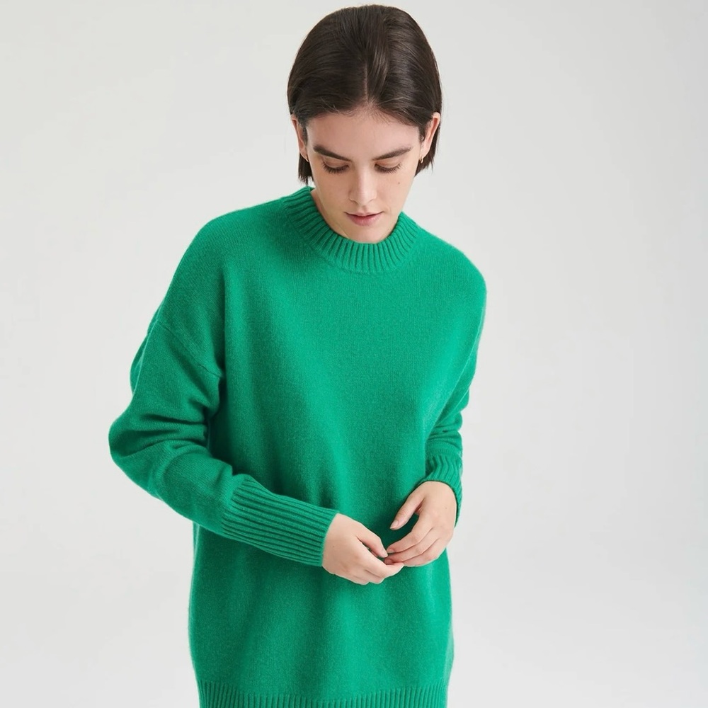 NAADAM Mongolian Cashmere Crew Neck Oversized Sweater!!  Like new!